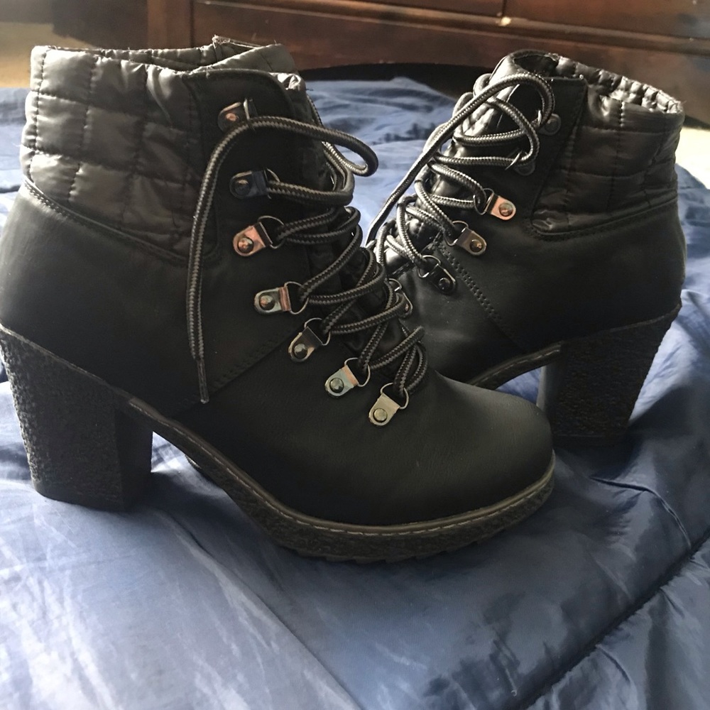 Black boots